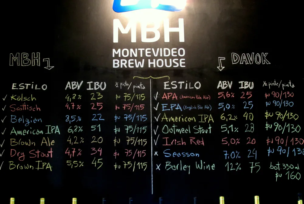 Los distintos estilos de cerveza que se comercializan en MBH