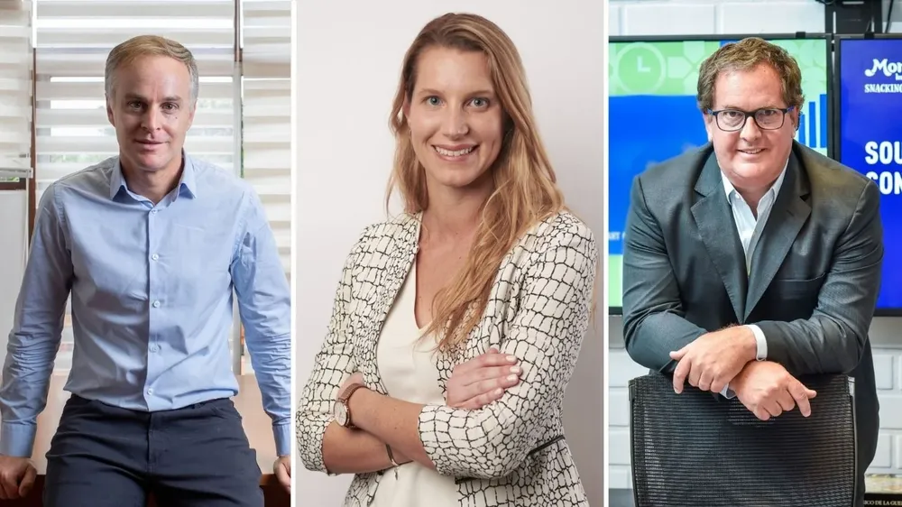 Juan Casaravilla, Sofía Harguindeguy y Martín Antola