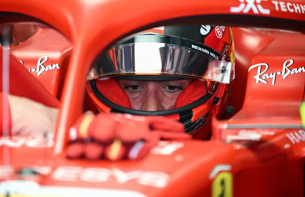 Carlos Sainz, piloto de Ferrari