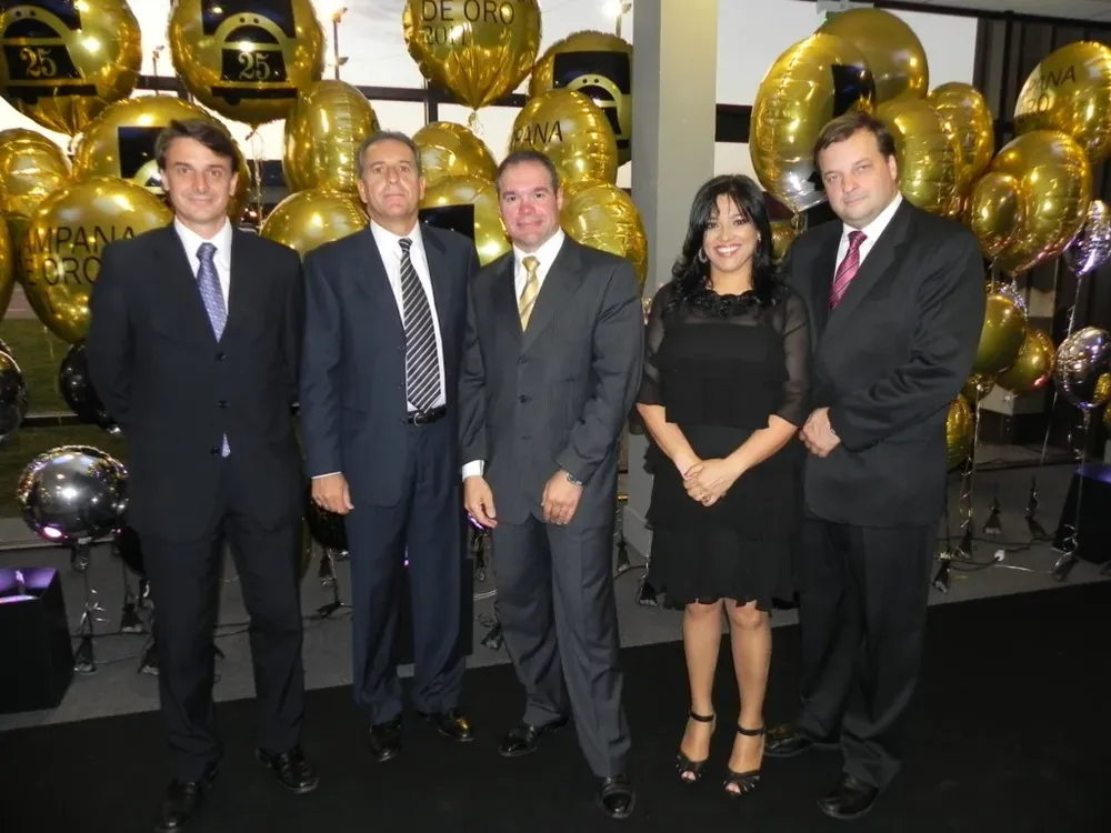 Diego Chapuis, Nelson Barreto, Nelson Loira, Norma Bueno y Rolando Satzke
