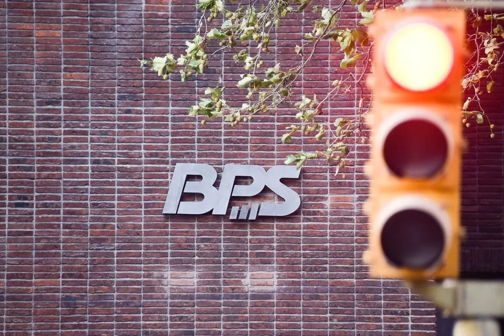 Sede del BPS, en Montevideo. Archivo