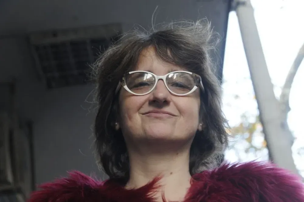 María Dodera, días antes del estreno de WAR, Las mujeres de Shakespeare.