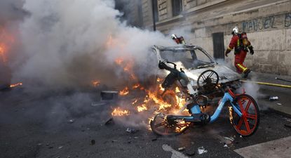 Protestas en Francia