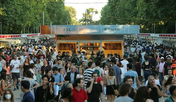 Una imagen de la Feria del Libro de Madrid