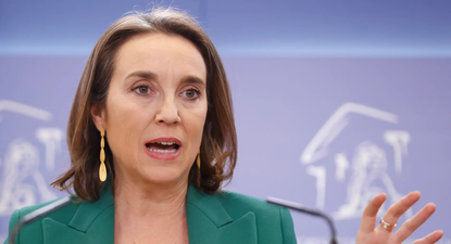 La secretaria general del PP, Cuca Gamarra.