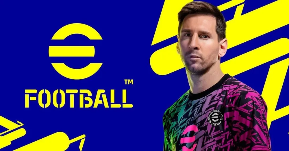 El nuevo eFootball tiene como embajador a Lionel Messi y Neymar.