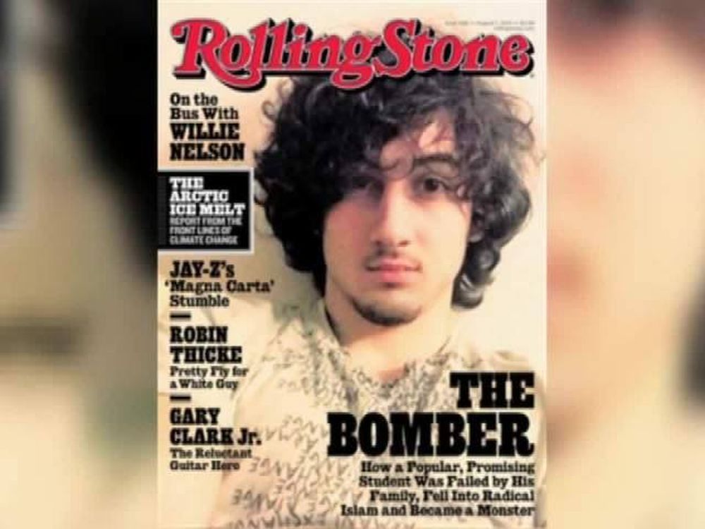 Tsarnaev en la tapa de Rolling Stone