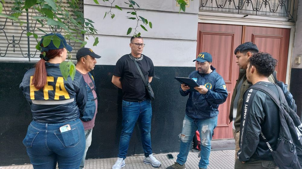 Luis Fernández Albín detenido en Buenos Aires