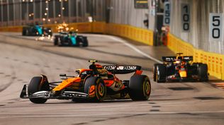 Lando Norris arrasa en Singapur.