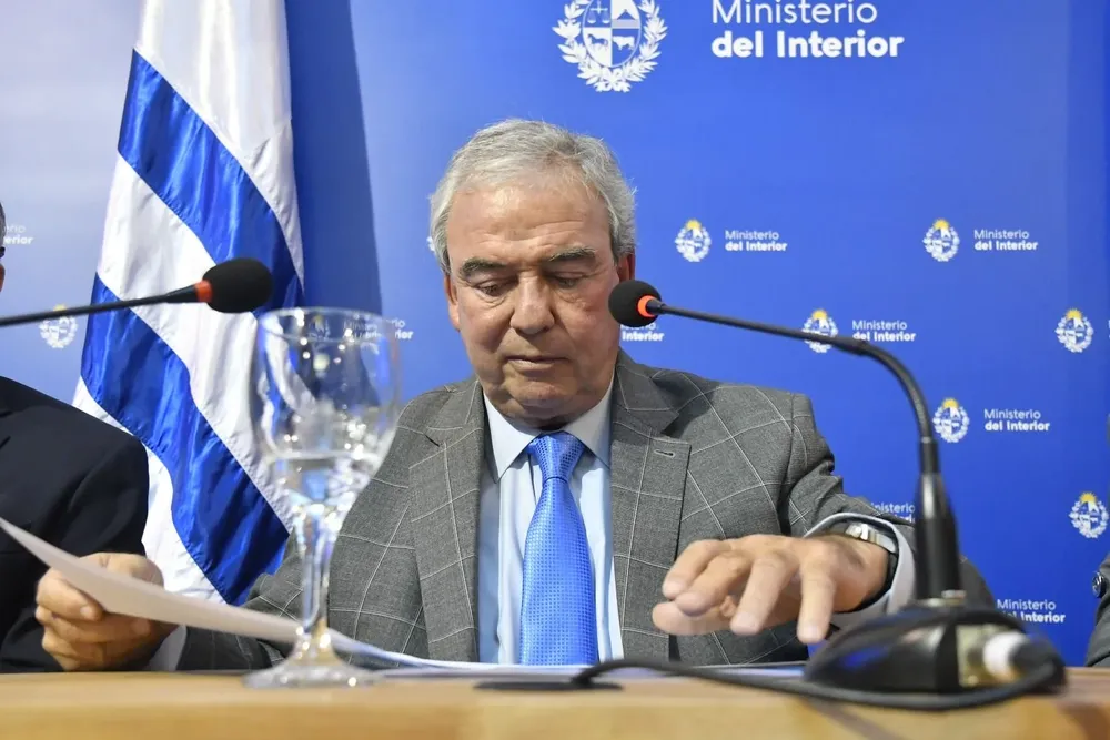 Luis Alberto Heber, ministro del Interior