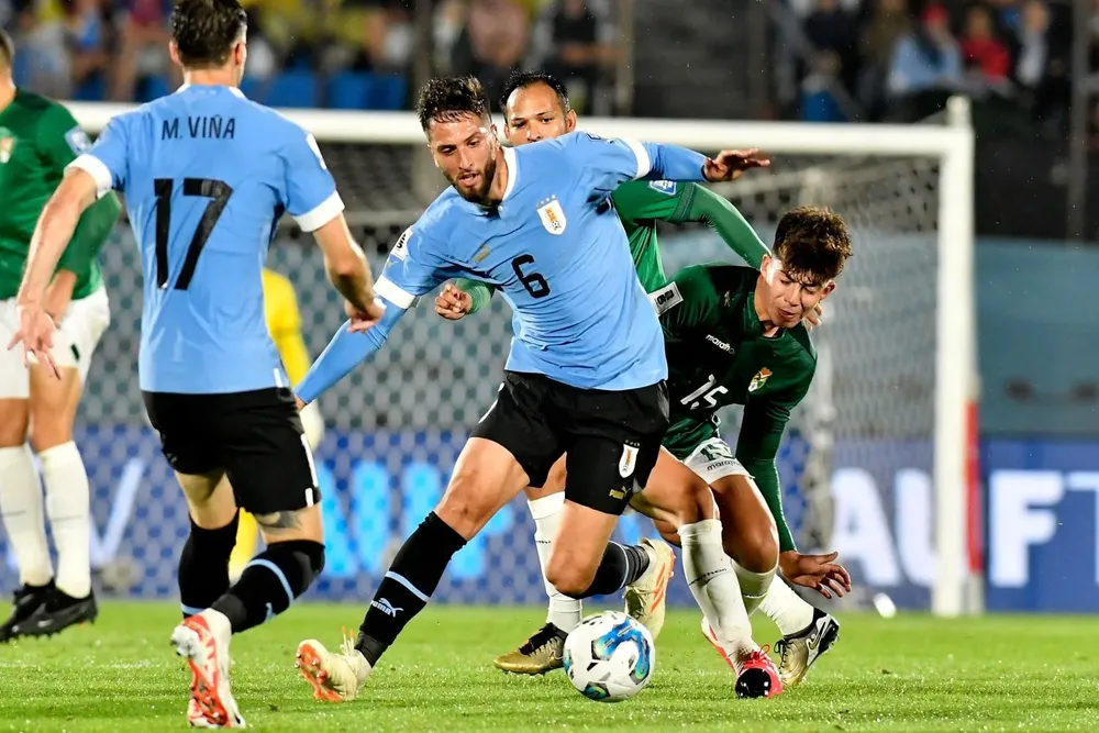 Bentancur está jugando fracturado los últimos encuentros