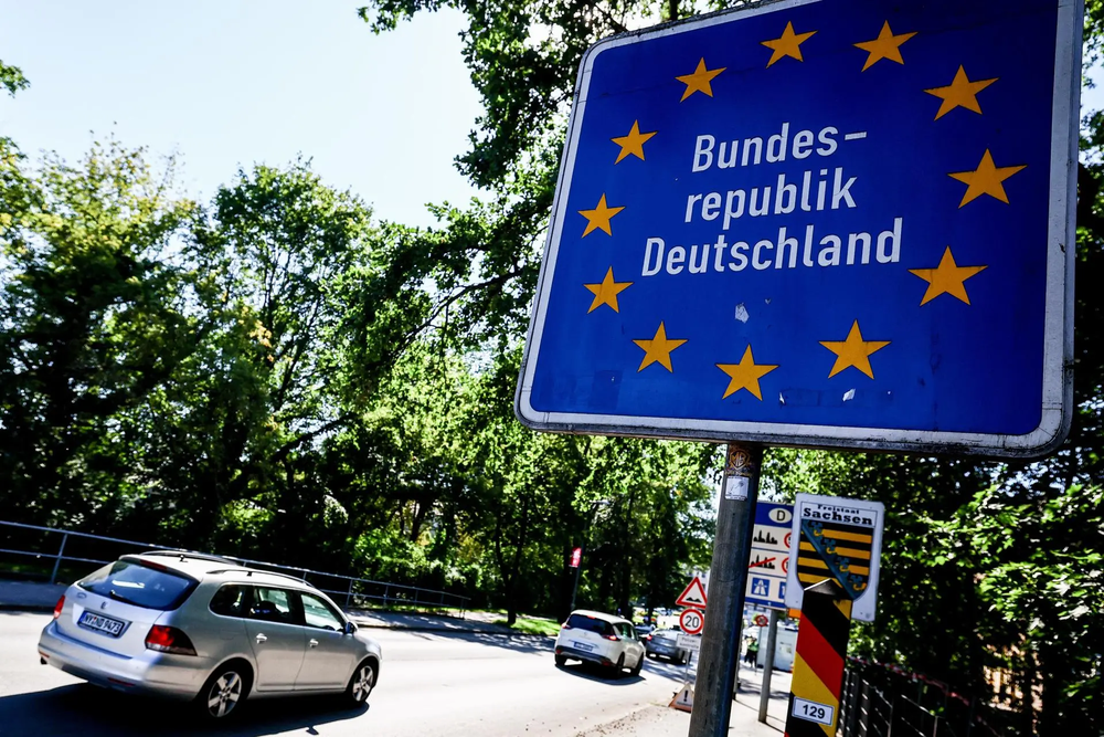 Controles en las fronteras de Alemania.