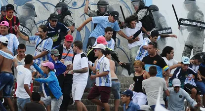 La hinchada de Cerro volvió a protagonizar incidentes