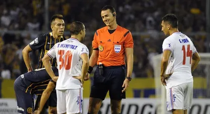 roldan, un arbitro que fue denunciado por nacional, le arbitrara el martes