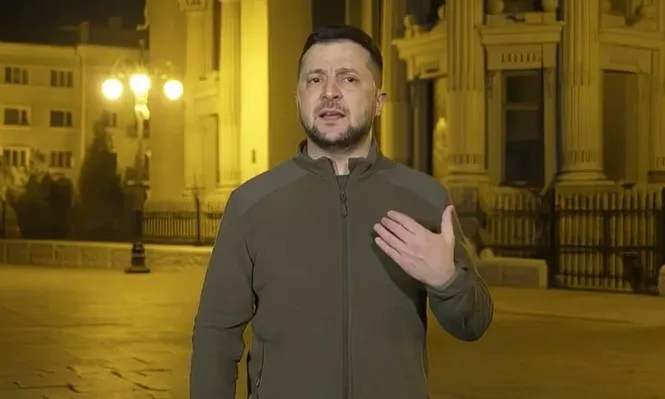 Zelensky se dirigió a Rusia en un video de 10 minutos publicado en su cuenta de Telegram.