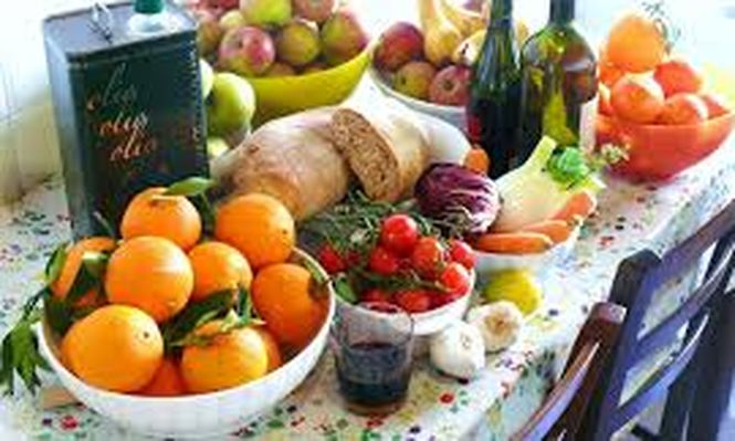 Alimentos elementales &nbsp;de la dieta mediterránea.&nbsp;