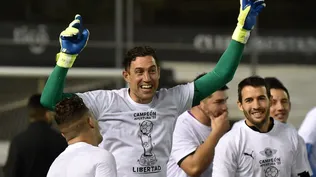 Martín Silva sufrió una dura lesión en su rostro