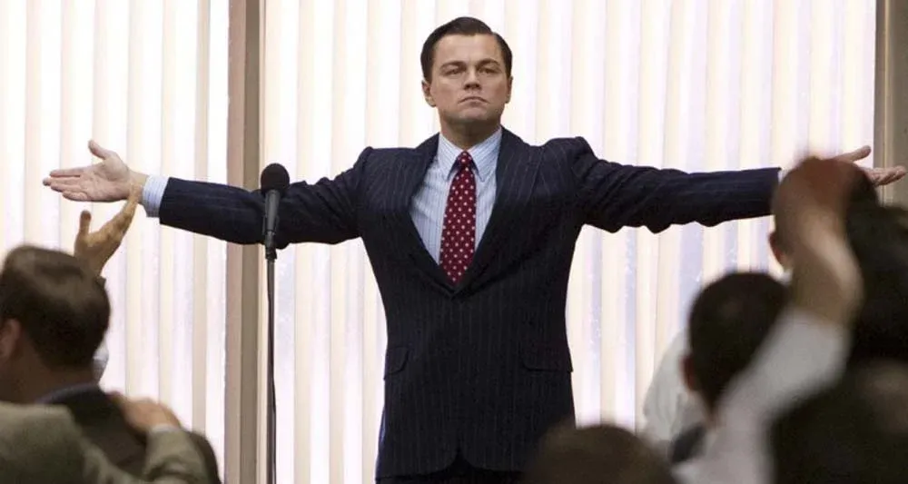 Escena de la película “El lobo de Wall Street” (2013), basada en la historia de Jordan Belfort