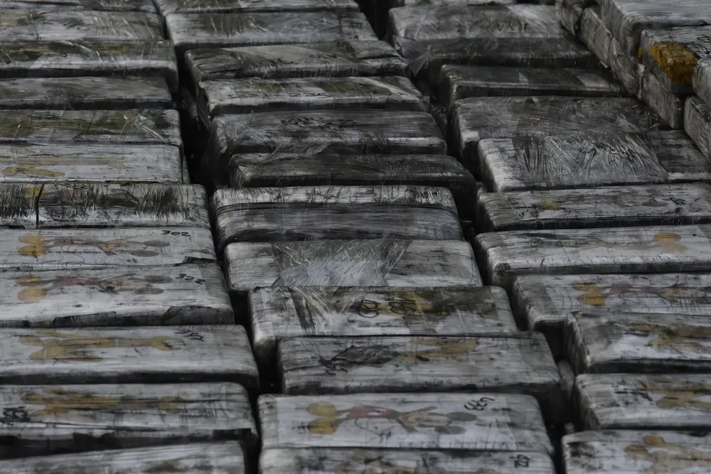 Droga incautada en la casa de Pajas Blancas