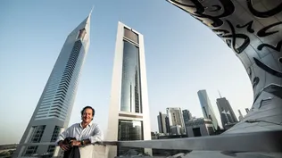 Ignacio Munyo en el Museo del Futuro en Dubái