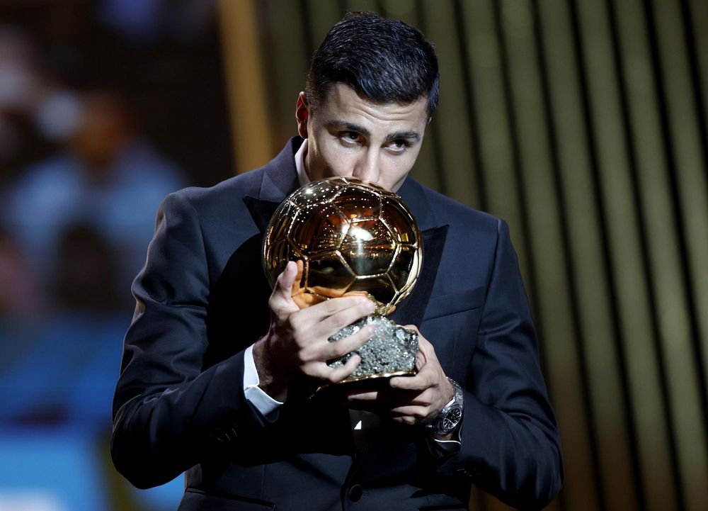 Rodri, ganador del Balón de Oro.