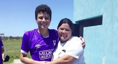 Matturro y su madre