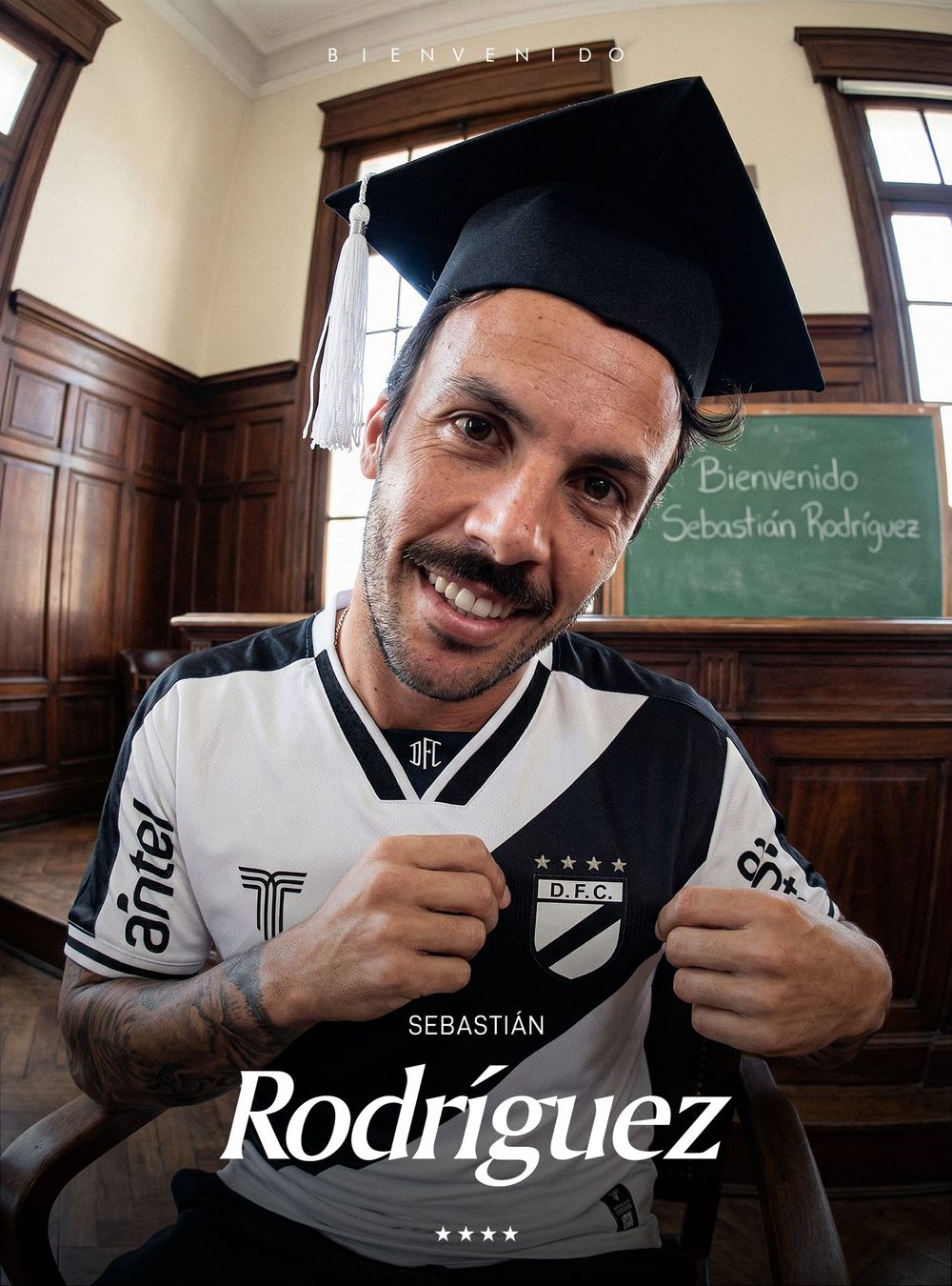Sebastián Rodríguez fue presentado en Danubio