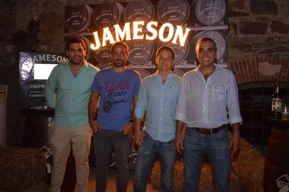 Octavio De Marco, Daniel Rowland, Adriel Labbé y Diego Tabakian