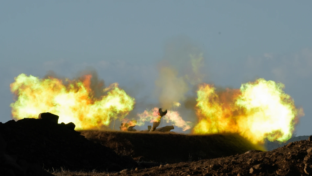 Ataque masivo de Irán contra Israel.
