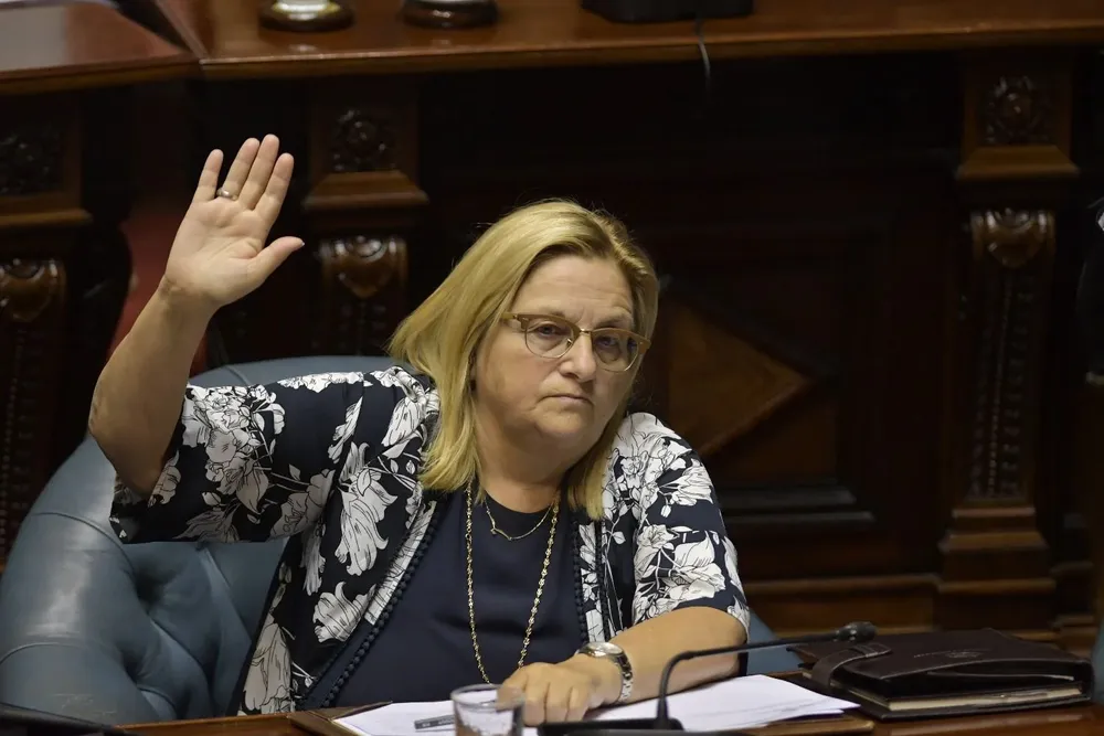 Archivo. La senadora del Partido Nacional, Graciela Bianchi