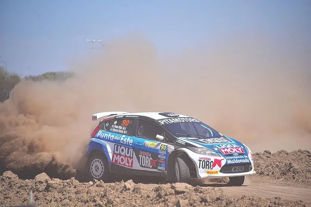 Patricia Pita trae a Punta el potente Ford Fiesta Junior Rally