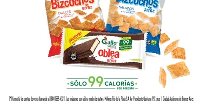 Gallo Snacks en Uruguay