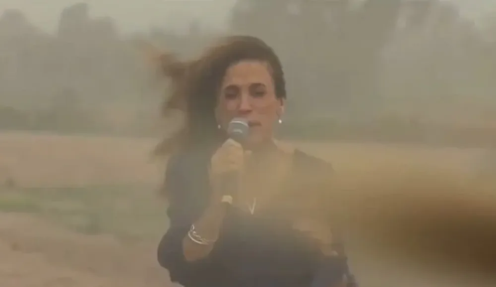 El viento obligó a los oradores a abreviar sus discursos