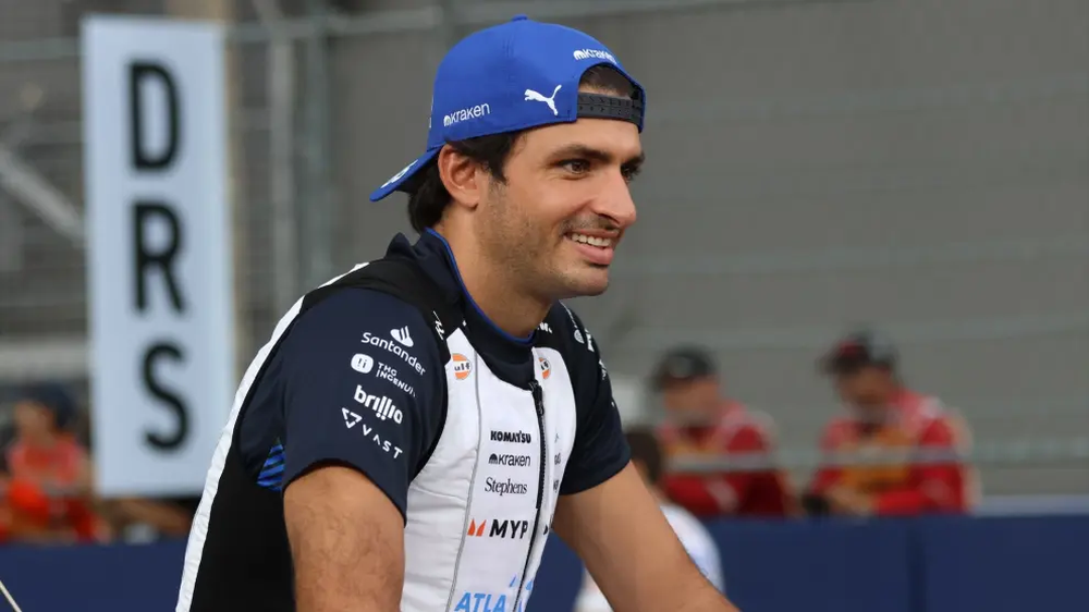 El piloto de Williams, Carlos Sainz.