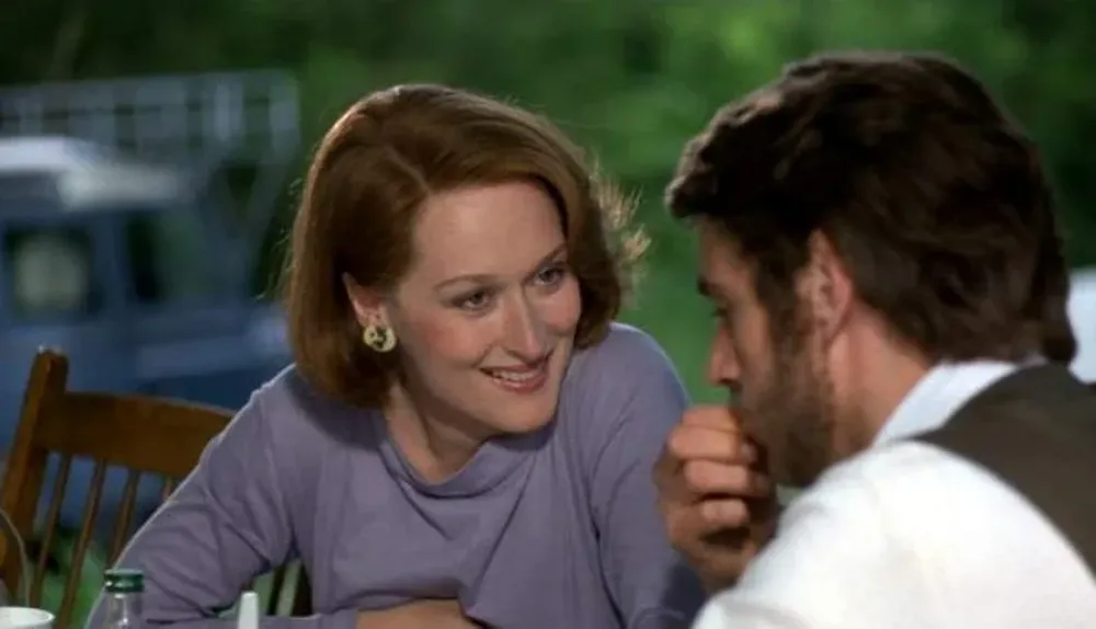 Meryl Streep y Jeremy Irons en La amante del teniente francés (1981)