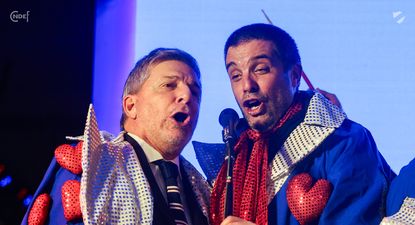 Alejandro Balbi con Los del Parque en la Gala Gigante de Nacional