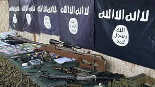 Armas y banderas del Estado Islámico