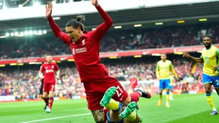 Darwin Núñez juega con Liverpool nuevamente