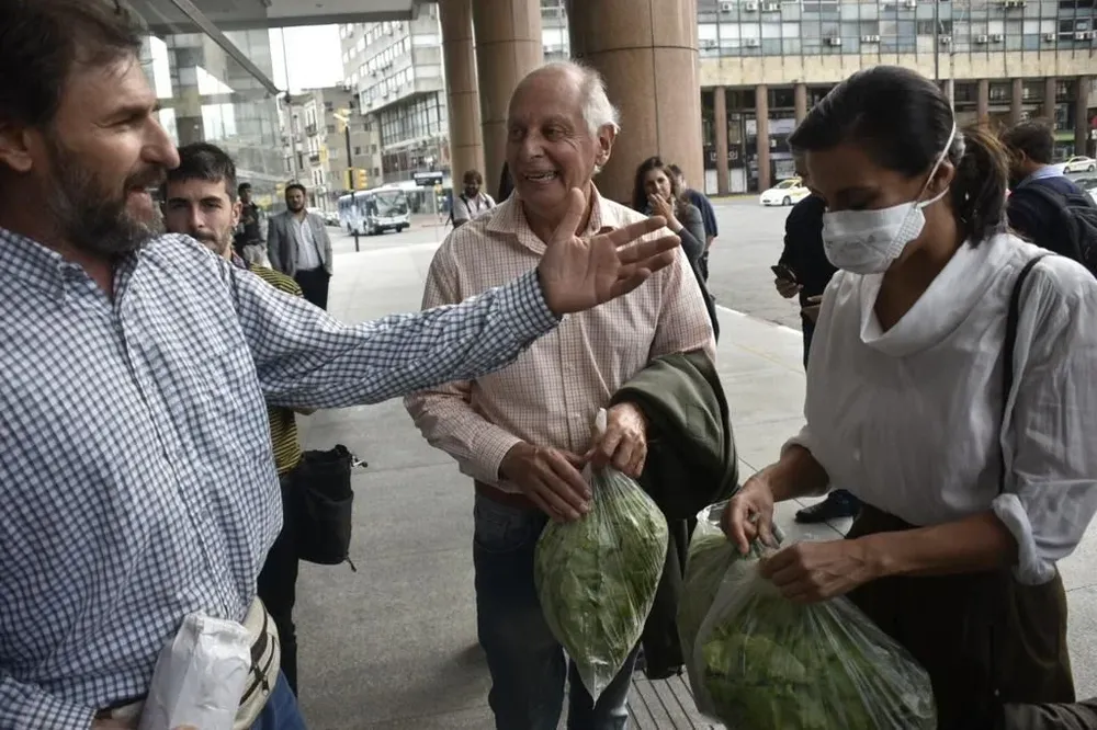 César Vega, Gustavo Salle y Patricia Wolf
