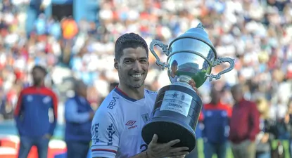 Suárez fue campeón uruguayo con Nacional