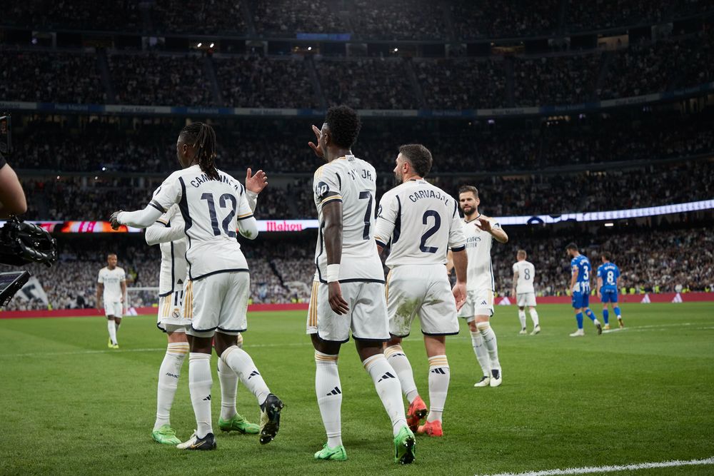 Goleada del Real Madrid.