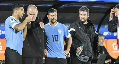 Bielsa, Suárez y De Arrascaeta