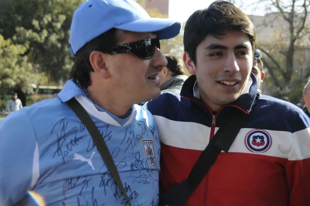 Uruguayos y chilenos en Mendoza