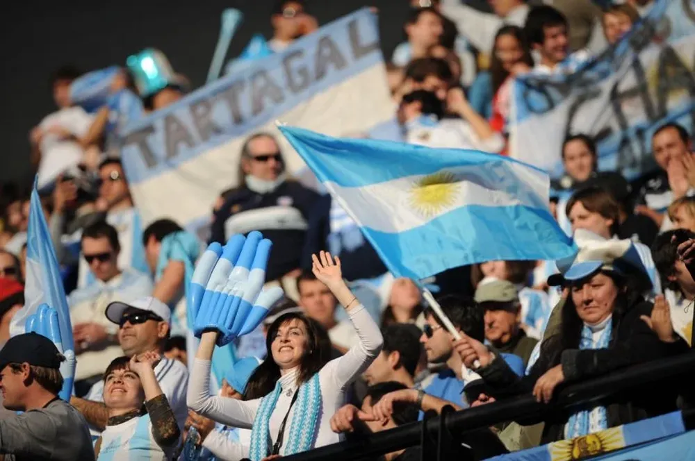 Hinchada de Argentina