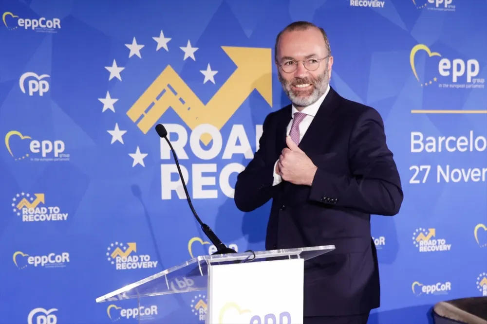 El líder del PPE en la Eurocámara, Manfred Weber.