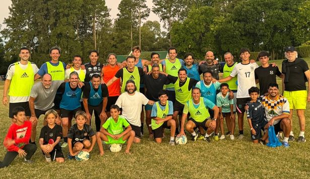 Diego Forlán y sus partidos de fútbol en Punta del Este
