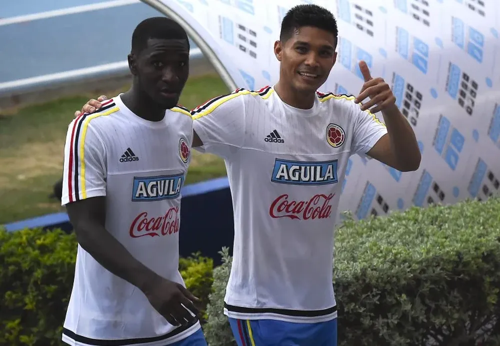 Cristian Zapata y Teofilo Gutiérrez