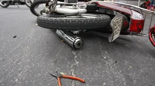 Accidente de moto