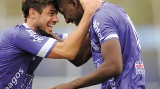 Mathías Caberra y Gonzalo Carneiro