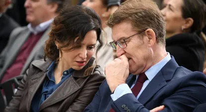 Isabel Díaz Ayuso y Alberto Núñez Feijóo